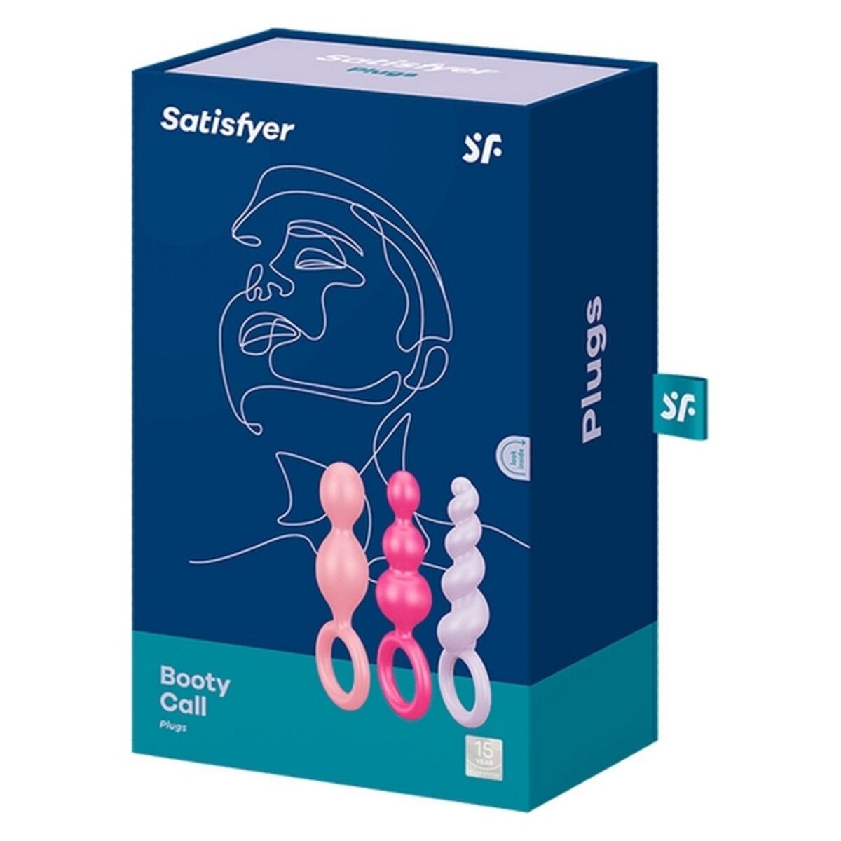Satisfyer Booty Call Monivärinen
