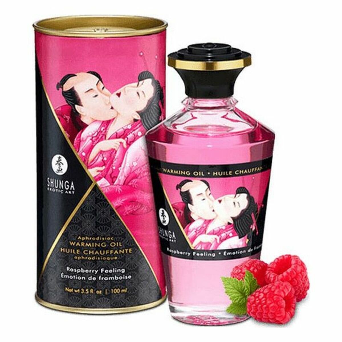 Hierontaöljy Shunga Raspberry feeling