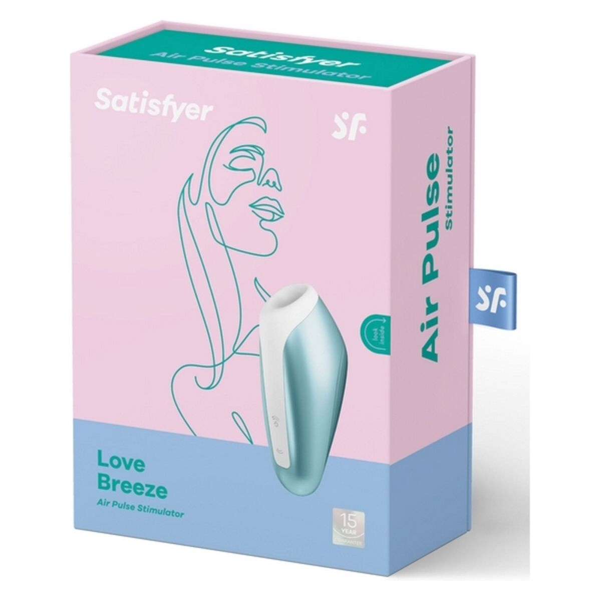 Satisfyer Love Breeze Air Plus Sininen