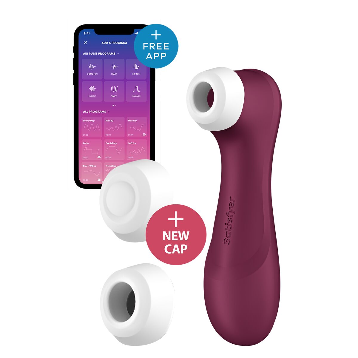 Satisfyer PRO 2 GENERATION 3 Punainen (App)