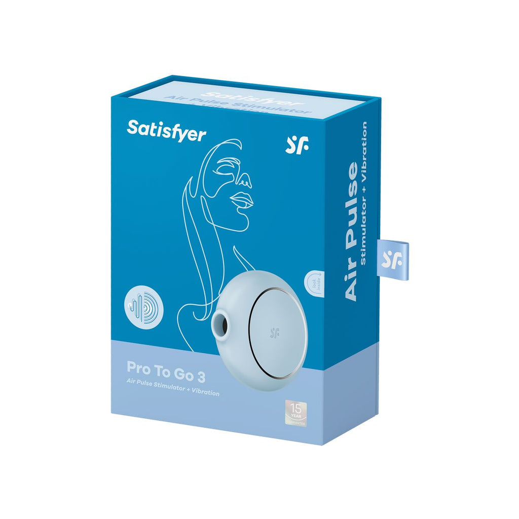 Satisfyer Pro To Go 3 Sininen
